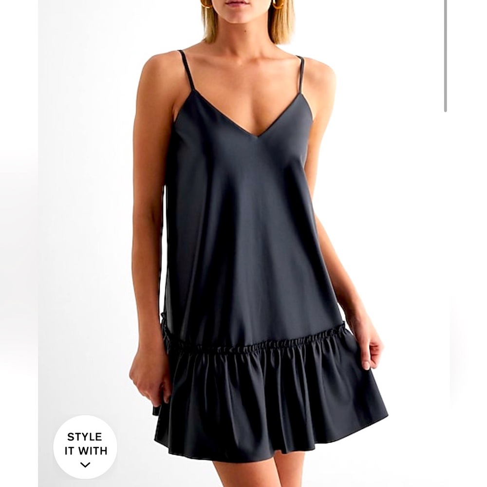 Express Faux Leather Mini Dress - NWT